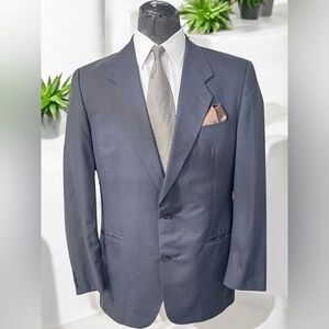 Jacobson’s Profilo Elegant Charcoal Men's Wool Blazer☑️